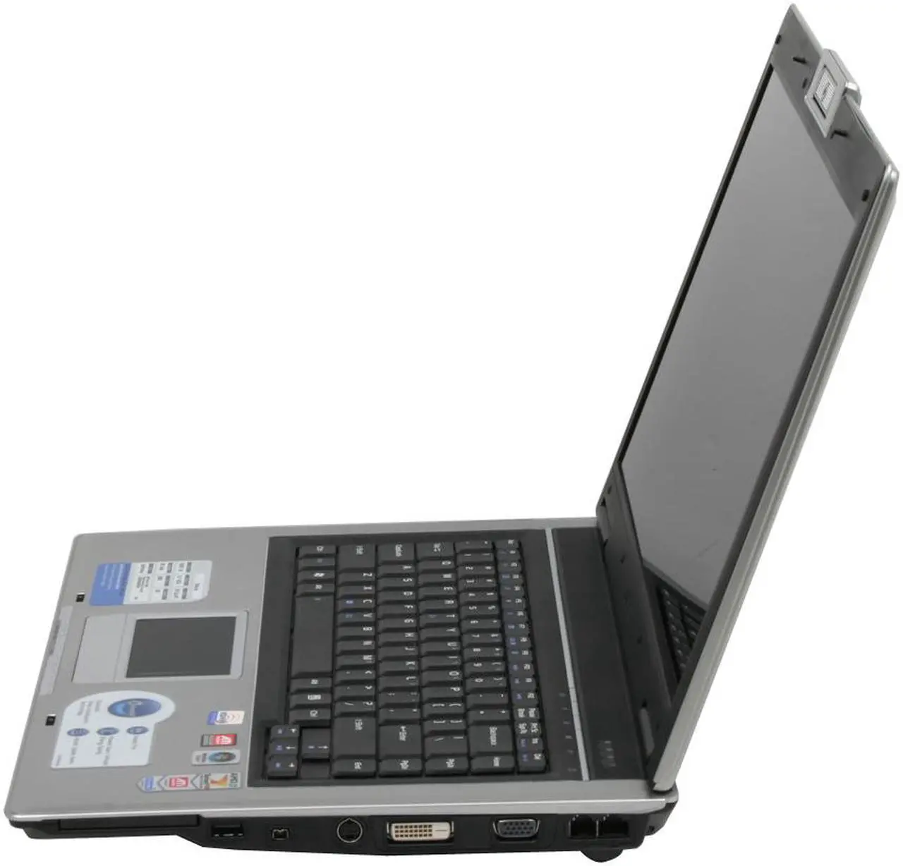 Alt view image 2 of 14 - ASUS Laptop F3 Series AMD Turion 64 X2 TL-60 2GB Memory 200GB HDD ATI Mobility Radeon HD 2600 15.4" Windows Vista Home Premium F3KA-X3