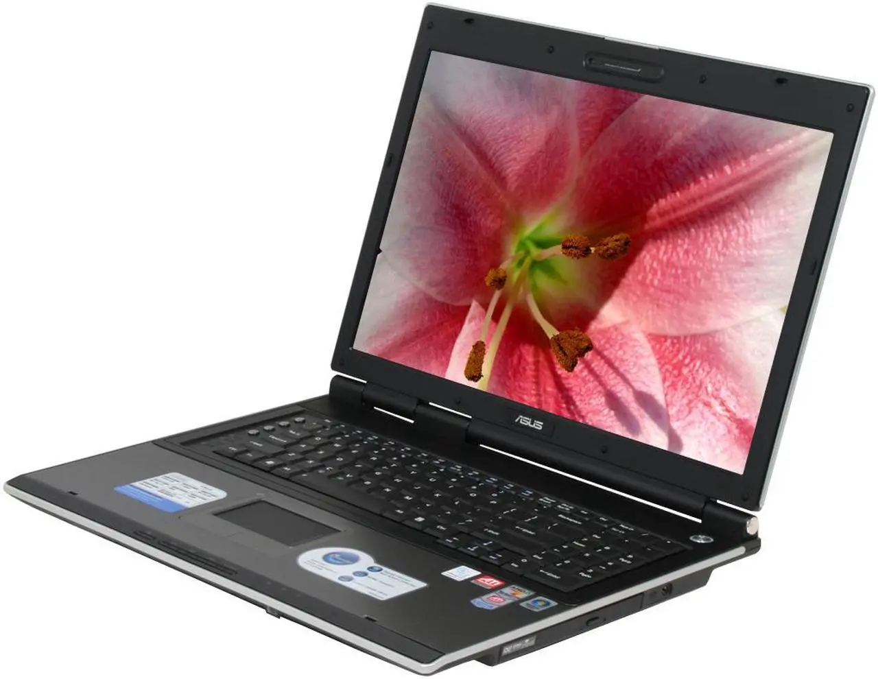 Main image of ASUS Laptop A7 Series AMD Turion 64 X2 TL-58 2GB Memory 160GB HDD ATI Mobility Radeon HD 2600 17.0" Windows Vista Home Premium A7K-X2