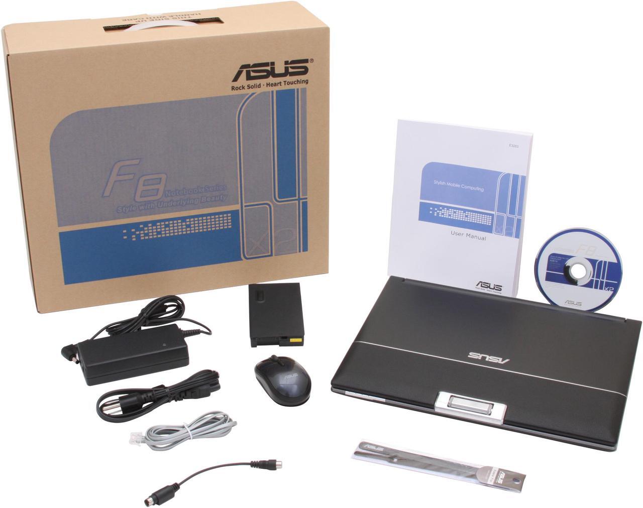 Alt view image 20 of 20 - ASUS Laptop F8 Series Intel Core 2 Duo T8100 3GB Memory 250GB HDD ATI Mobility Radeon HD 2400 14.0" Windows Vista Home Premium F8P-X2B
