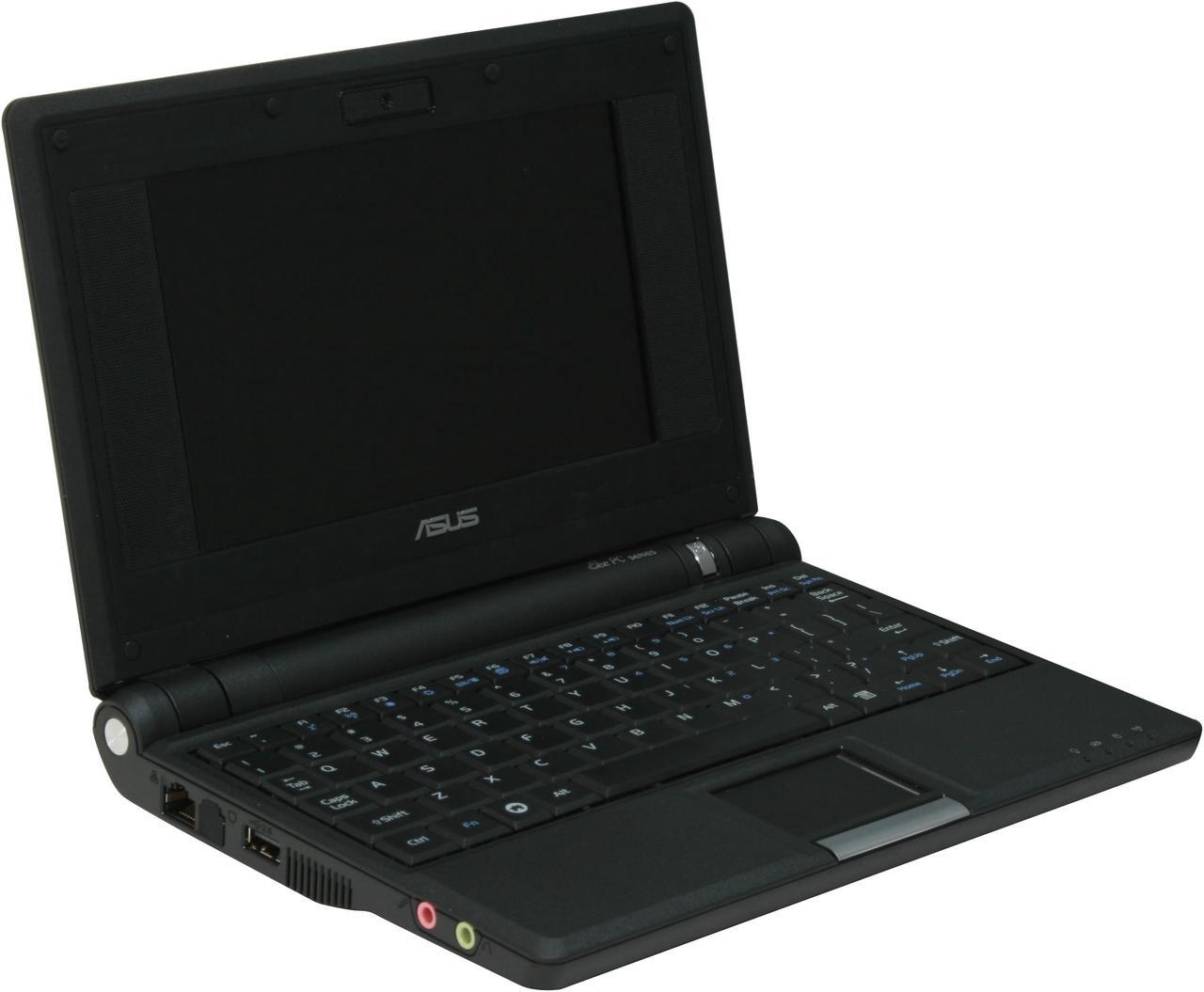 Alt view image 6 of 13 - ASUS Eee PC 8G - Galaxy Black Intel Mobile CPU 7" WVGA 1GB Memory 8GB SSD NetBook