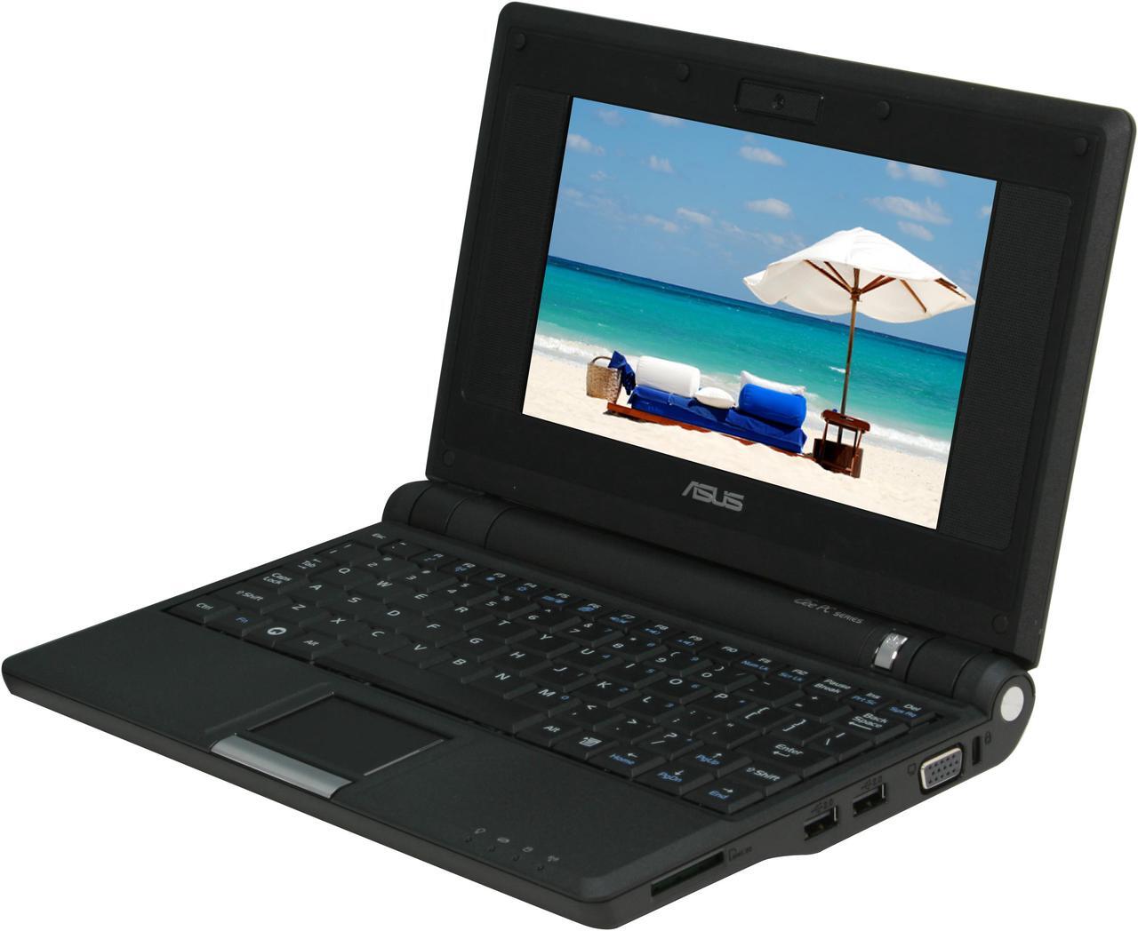 Main image of ASUS Eee PC 8G - Galaxy Black Intel Mobile CPU 7" WVGA 1GB Memory 8GB SSD NetBook