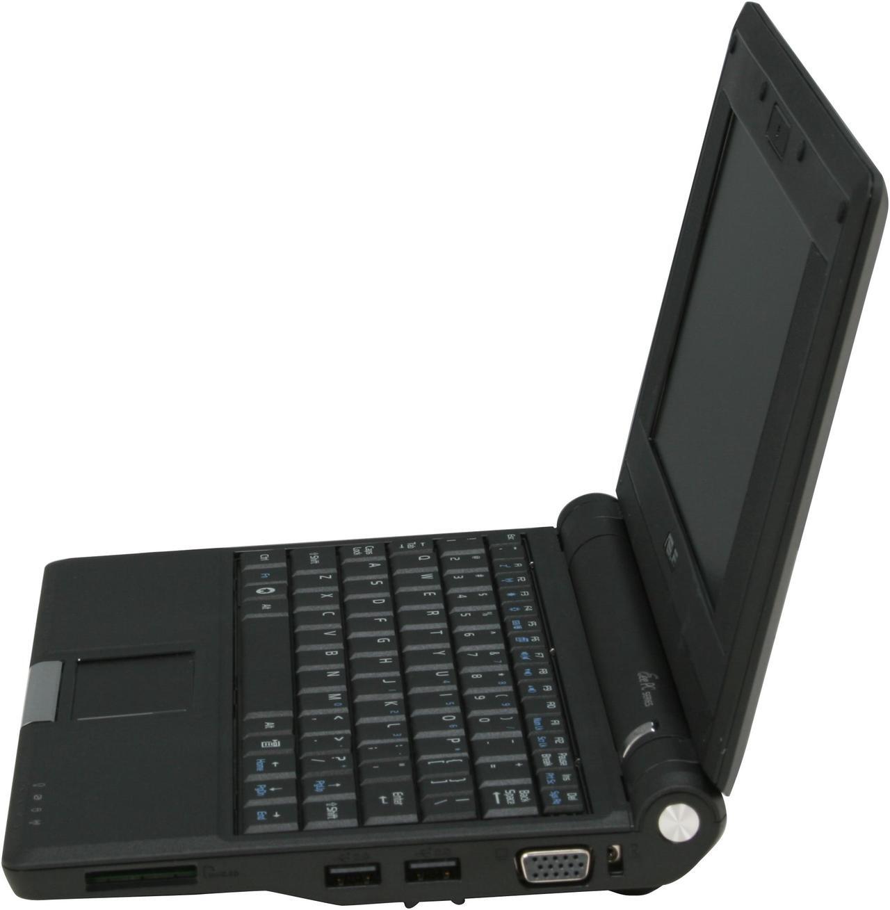 Alt view image 2 of 13 - ASUS Eee PC 8G - Galaxy Black Intel Mobile CPU 7" WVGA 1GB Memory 8GB SSD NetBook