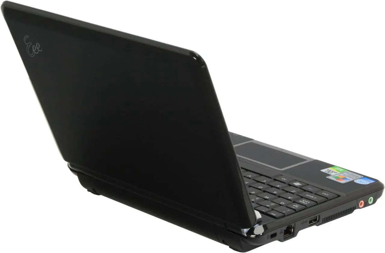 Alt view image 5 of 17 - ASUS Eee PC 901 XP - Galaxy Black NetBook Intel Atom 8.9" Wide SVGA 1GB Memory 12GB SSD Integrated Graphics