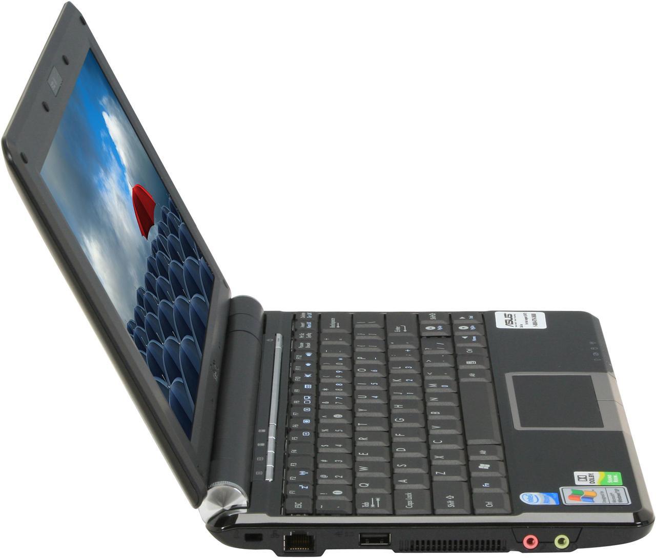 Alt view image 6 of 18 - ASUS Eee PC Eee PC 1000H 80G Fine Ebony Intel Atom 10.0" WSVGA 1GB Memory 80GB HDD NetBook