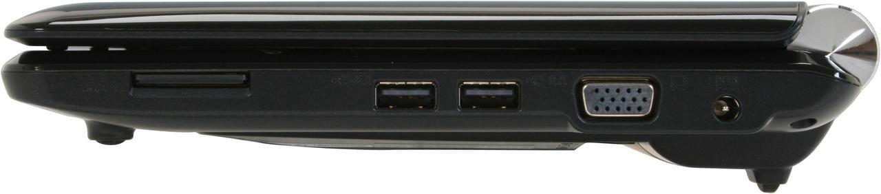 Alt view image 11 of 18 - ASUS Eee PC Eee PC 1000H 80G Fine Ebony Intel Atom 10.0" WSVGA 1GB Memory 80GB HDD NetBook