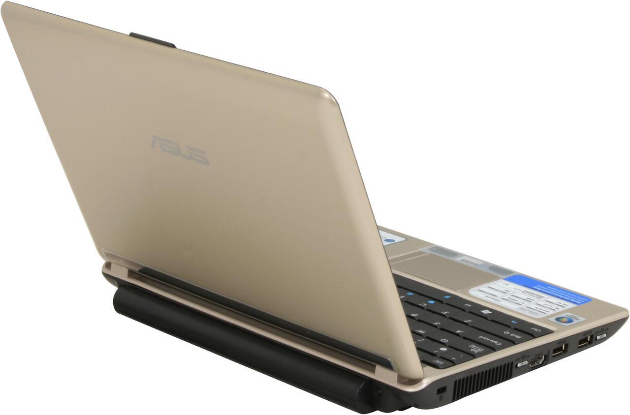 Alt view image 5 of 18 - ASUS Laptop N10 Series Intel Atom N270 2GB Memory 320GB HDD NVIDIA GeForce 9300M GS 10.2" Windows Vista Business with XP Professional downgrade N10J-A2