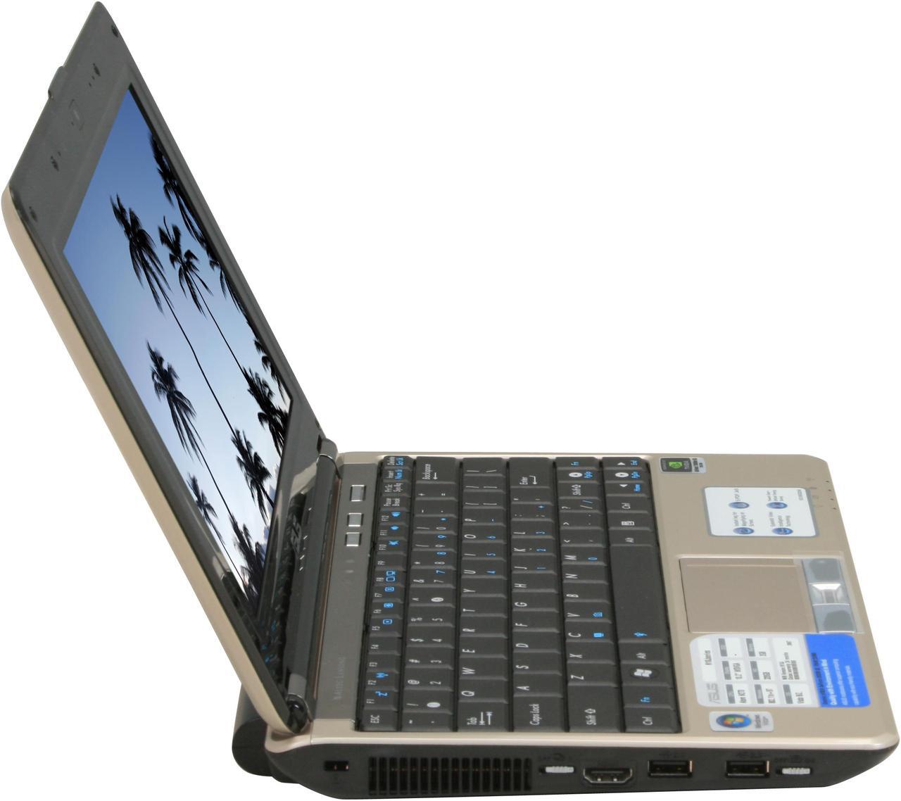 Alt view image 6 of 18 - ASUS Laptop N10 Series Intel Atom N270 2GB Memory 320GB HDD NVIDIA GeForce 9300M GS 10.2" Windows Vista Business with XP Professional downgrade N10J-A2