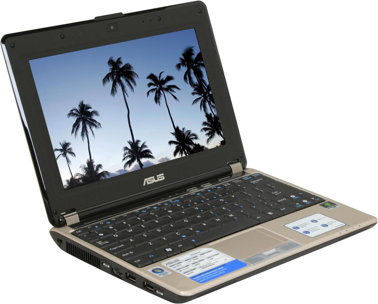 Alt view image 7 of 18 - ASUS Laptop N10 Series Intel Atom N270 2GB Memory 320GB HDD NVIDIA GeForce 9300M GS 10.2" Windows Vista Business with XP Professional downgrade N10J-A2