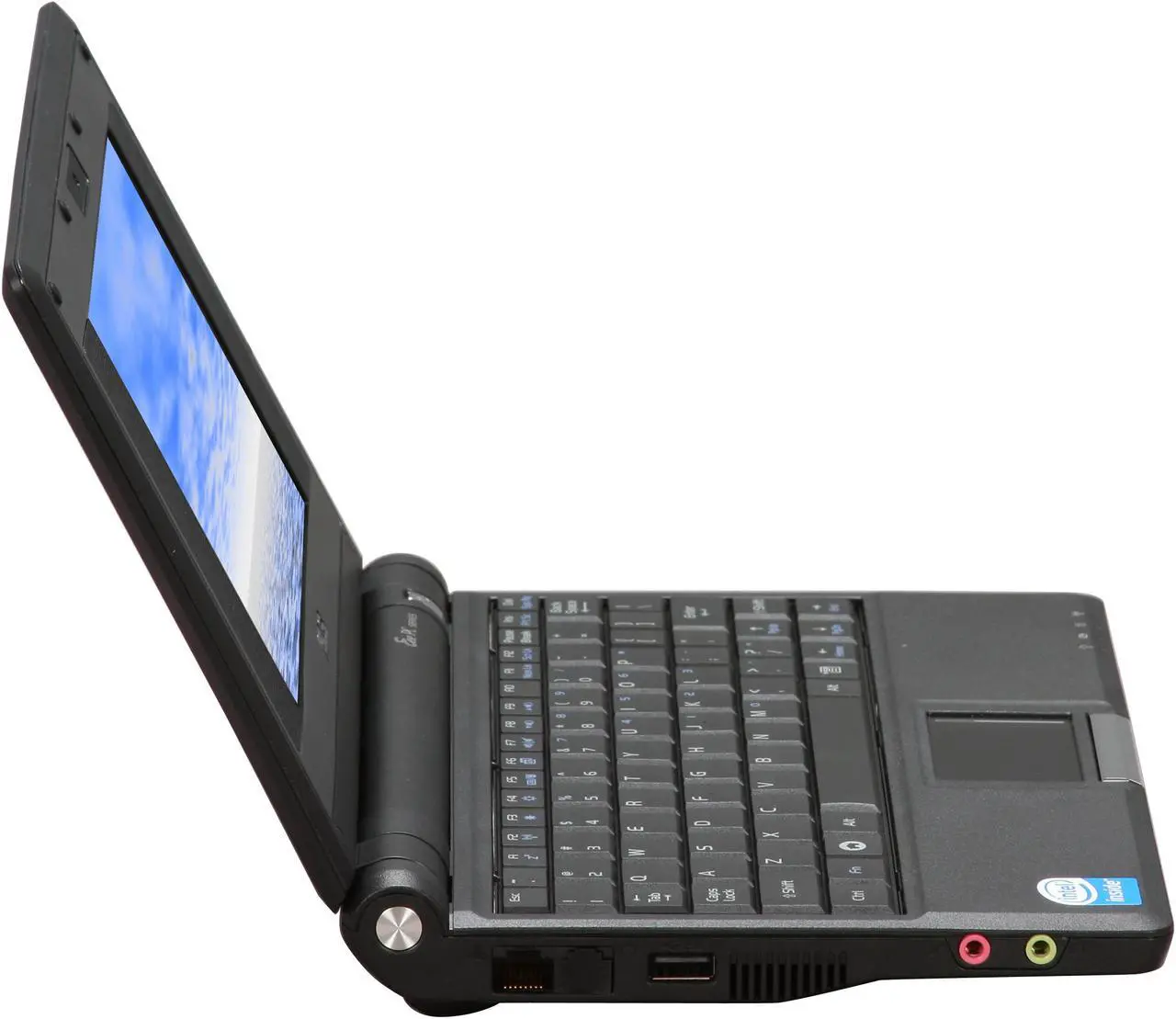 Alt view image 4 of 12 - ASUS Eee PC EeePC4G-BK029 Black Intel Mobile CPU 7" WVGA 512MB Memory 4GB SSD Netbook