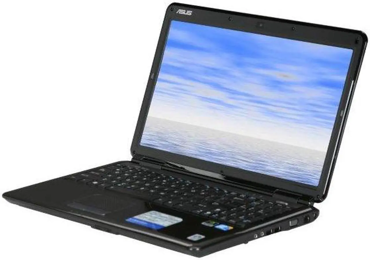 Main image of ASUS Laptop Intel Core 2 Duo T6500 4GB Memory 250GB HDD NVIDIA GeForce G102M 15.6" Windows Vista Home Premium K50IN-X1