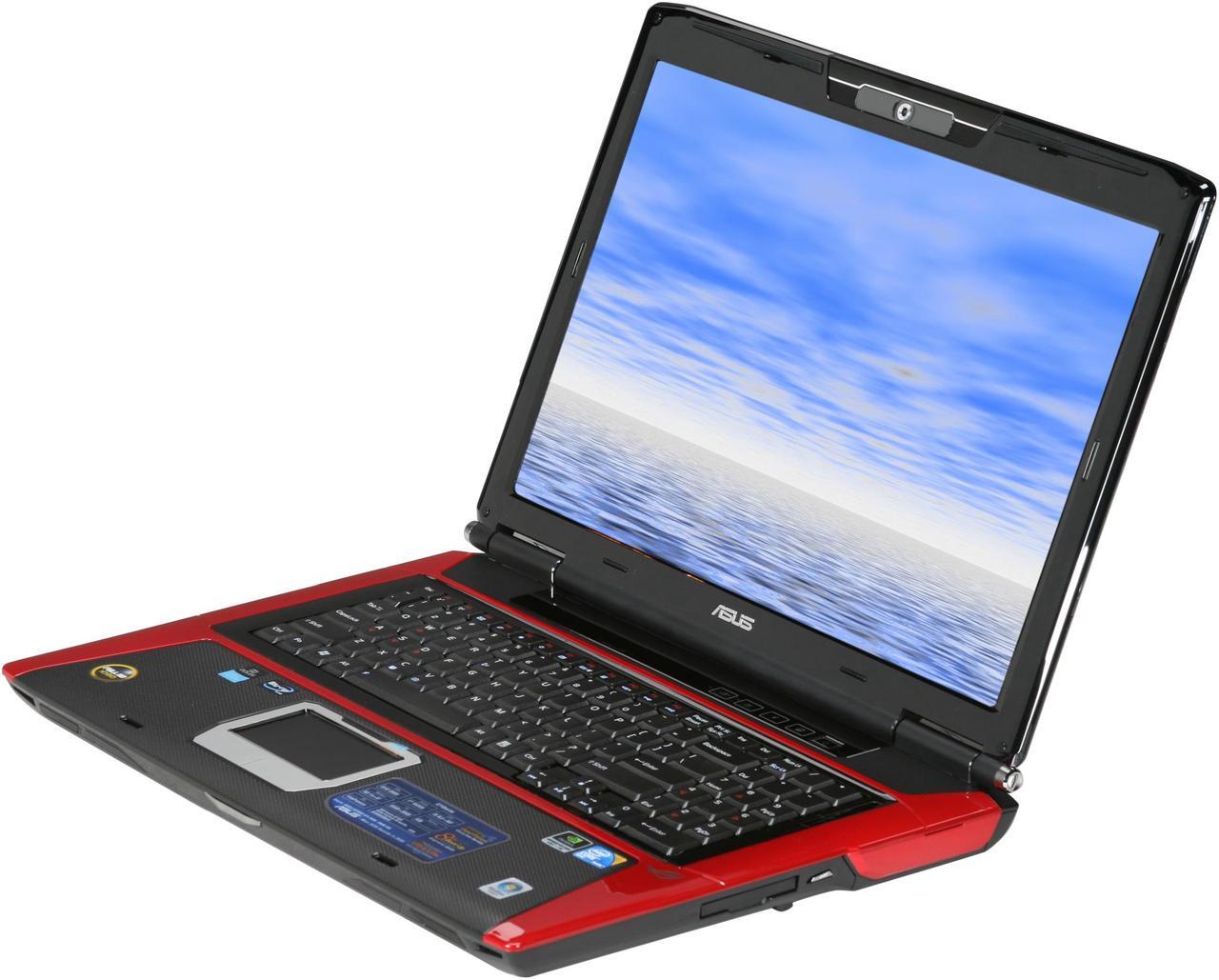 Main image of ASUS Laptop G Series Intel Core 2 Quad Q9000 6GB Memory 640GB HDD NVIDIA GeForce GTX 260M 17.0" Windows Vista Home Premium 64-bit G71Gx-A1