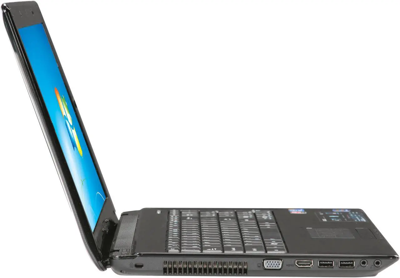 ASUS Laptop Intel Core i5-430M 4GB Memory 500GB HDD ATI Mobility Radeon ...