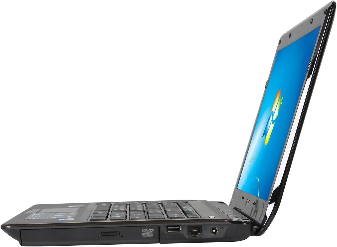 Alt view image 2 of 8 - ASUS Laptop K42 Series Intel Core i3-350M 4GB Memory 320GB HDD Intel GMA HD 14.0" Windows 7 Home Premium 64-bit K42F-A1