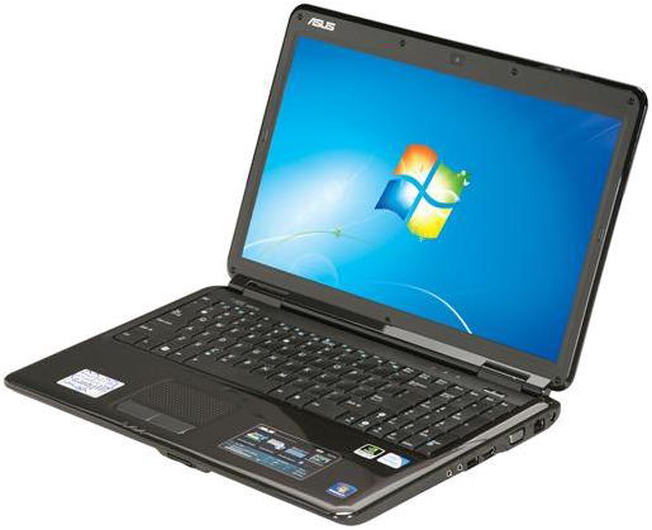 ASUS Laptop Intel Pentium T4500 4GB Memory 320GB HDD NVIDIA GeForce GT 320M 15.6" Windows 7 Home Premium 64-bit K50ID-X3