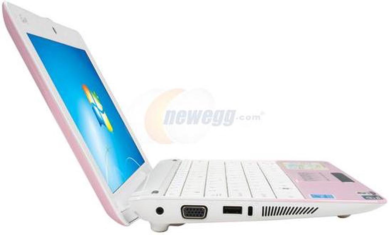 Alt view image 3 of 7 - ASUS Eee PC 1005HAB-PIK003S Pink Intel Atom N270(1.60 GHz) 10.1" 1GB Memory 160GB HDD Netbook
