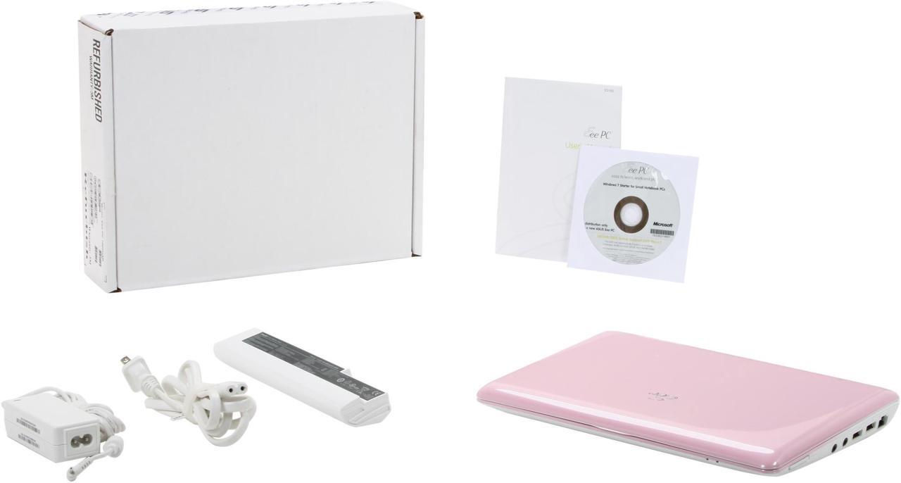 Alt view image 7 of 7 - ASUS Eee PC 1005HAB-PIK003S Pink Intel Atom N270(1.60 GHz) 10.1" 1GB Memory 160GB HDD Netbook