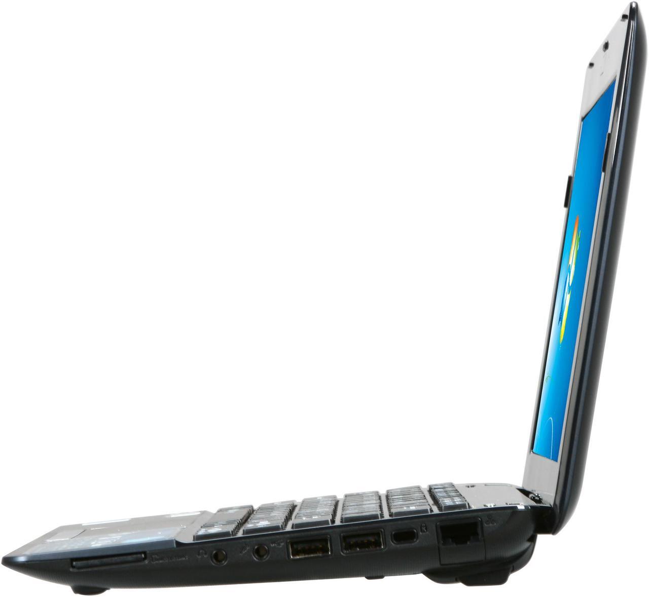Alt view image 2 of 8 - ASUS Eee PC 1015PED-PU17-BK Black Intel Atom N475(1.83 GHz) 10.1" WSVGA 1GB Memory 250GB HDD Netbook