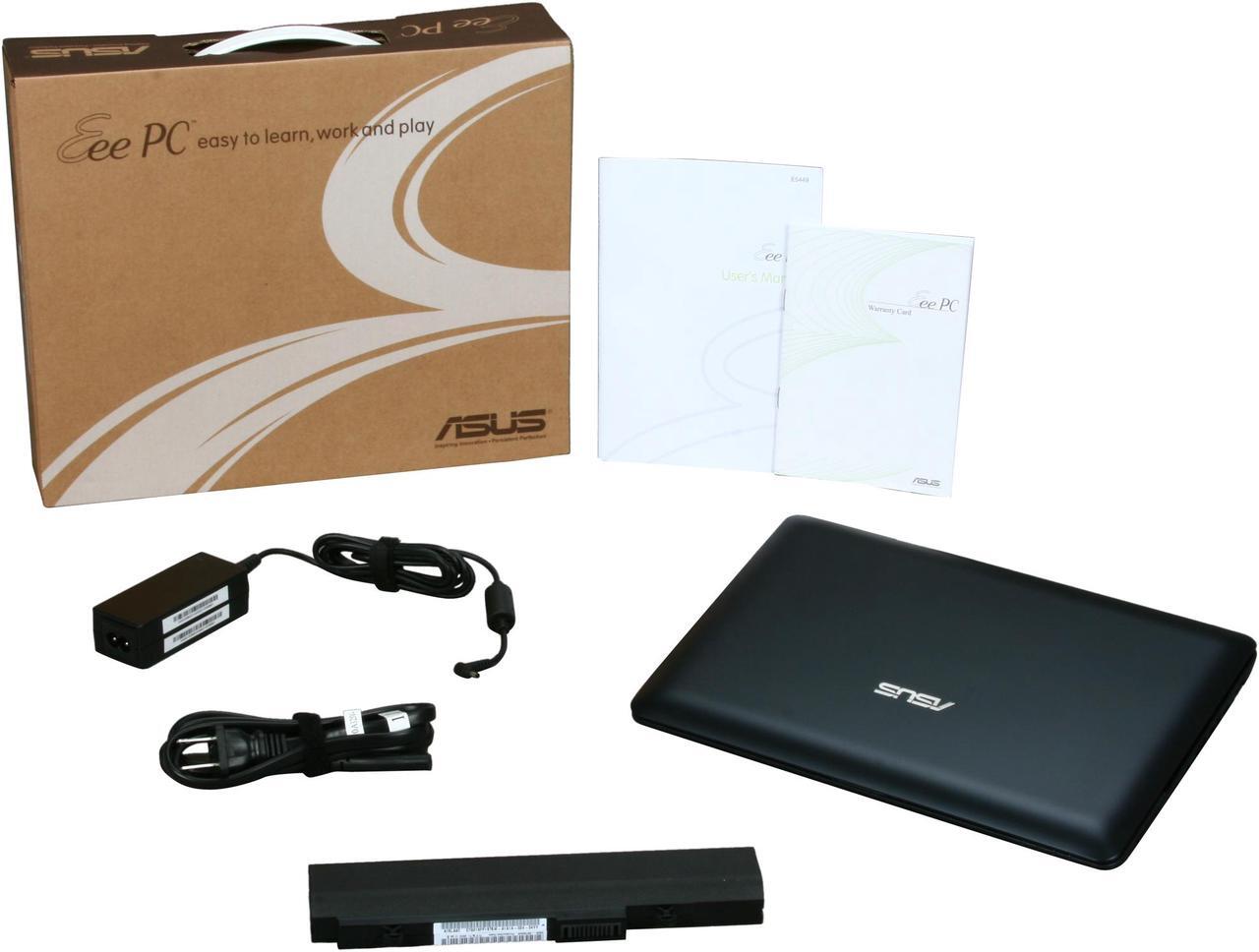 Alt view image 8 of 8 - ASUS Eee PC 1015PED-PU17-BK Black Intel Atom N475(1.83 GHz) 10.1" WSVGA 1GB Memory 250GB HDD Netbook