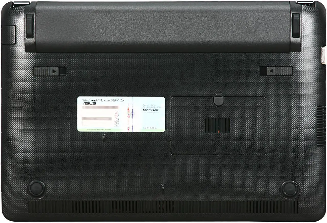 Alt view image 4 of 4 - ASUS Eee PC 1015PED-PU17-BU Blue Intel Atom N475(1.83 GHz) 10.1" WSVGA 1GB Memory 250GB HDD Netbook