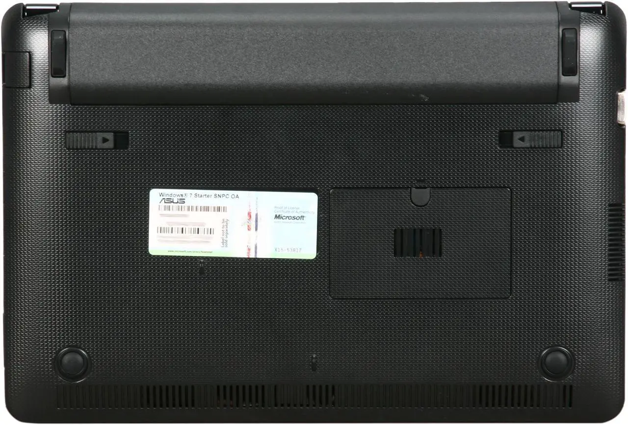 Alt view image 6 of 7 - ASUS Eee PC 1015PED-PU17-RD Red Intel Atom N475(1.83 GHz) 10.1" WSVGA 1GB Memory 250GB HDD Netbook