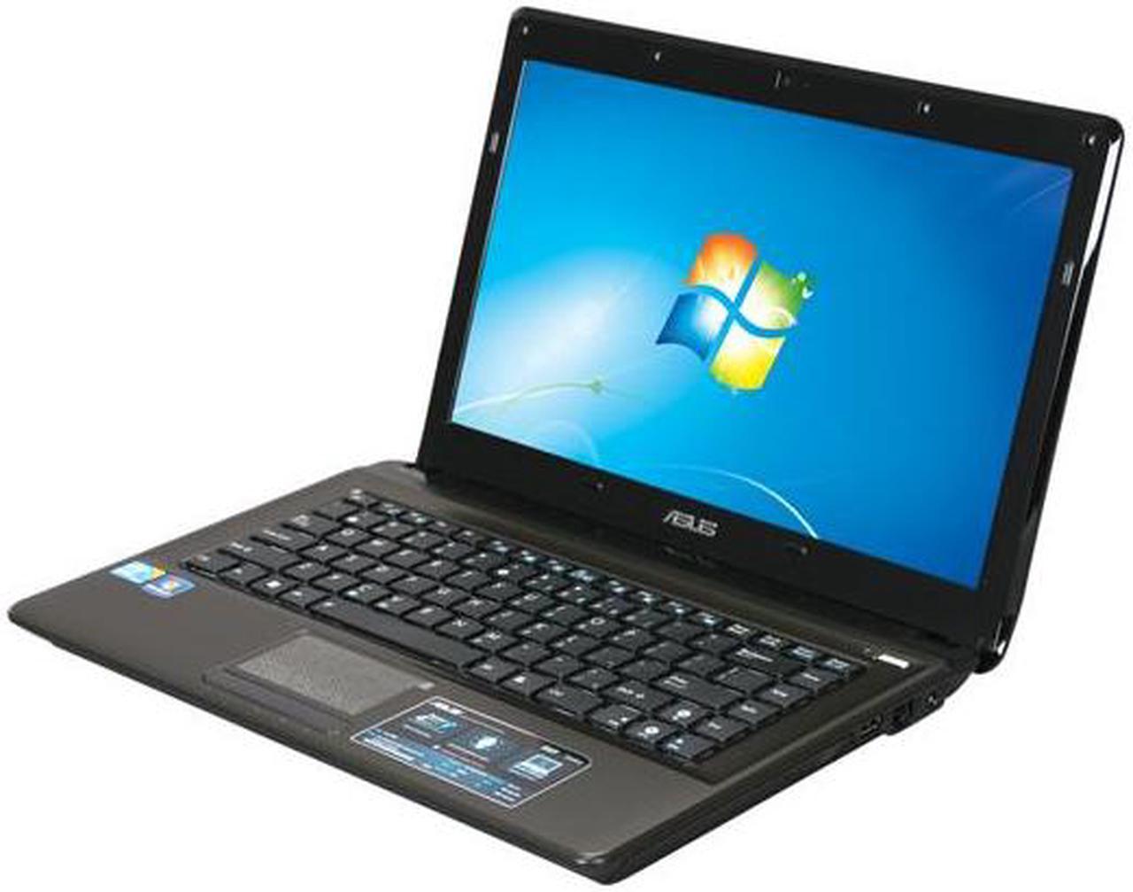 Main image of ASUS Laptop K42 Series Intel Core i3-370M 4GB Memory 500GB HDD Intel GMA HD 14.0" Windows 7 Home Premium 64-bit K42F-B1