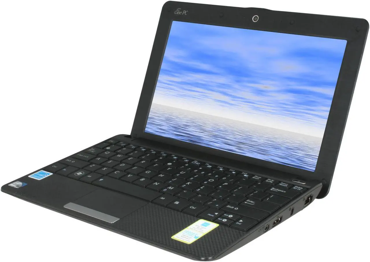 Main image of ASUS Eee PC 1001PX-MU20-BK Black Intel Atom N450(1.66 GHz) 10.1" WSVGA 1GB Memory 160GB HDD Netbook