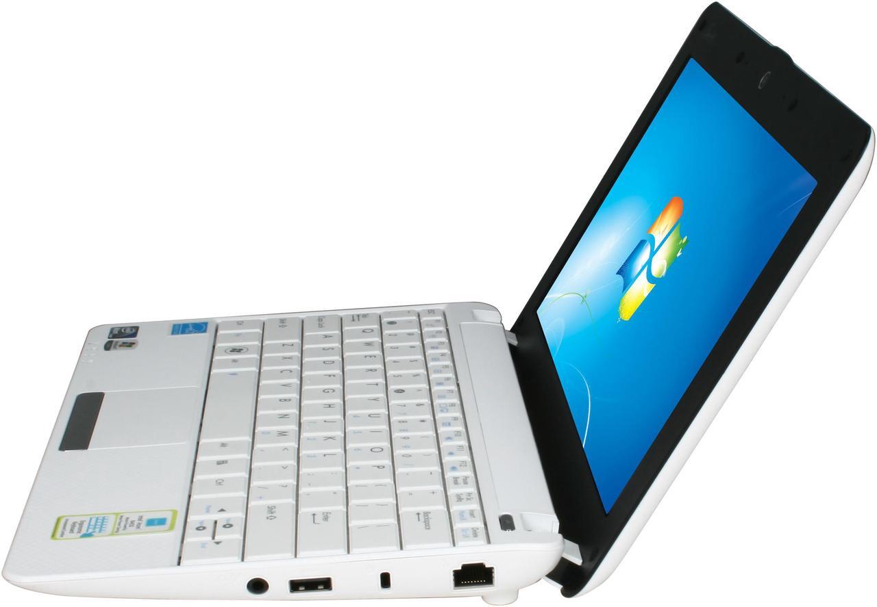 Alt view image 2 of 8 - ASUS Eee PC 1001PX-EU27-WT White Intel Atom N450(1.66 GHz) 10.1" WSVGA 1GB Memory 250GB HDD Netbook