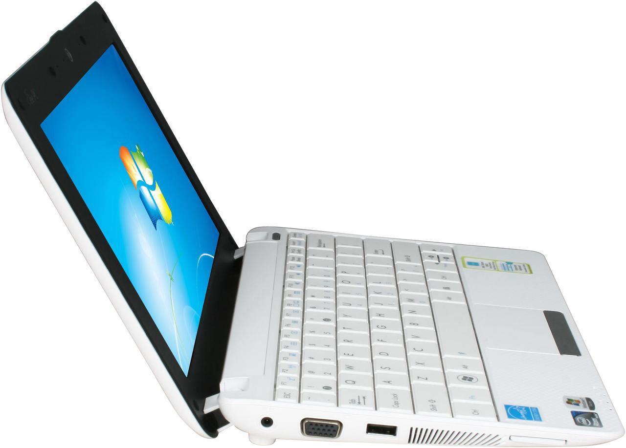 Alt view image 4 of 8 - ASUS Eee PC 1001PX-EU27-WT White Intel Atom N450(1.66 GHz) 10.1" WSVGA 1GB Memory 250GB HDD Netbook