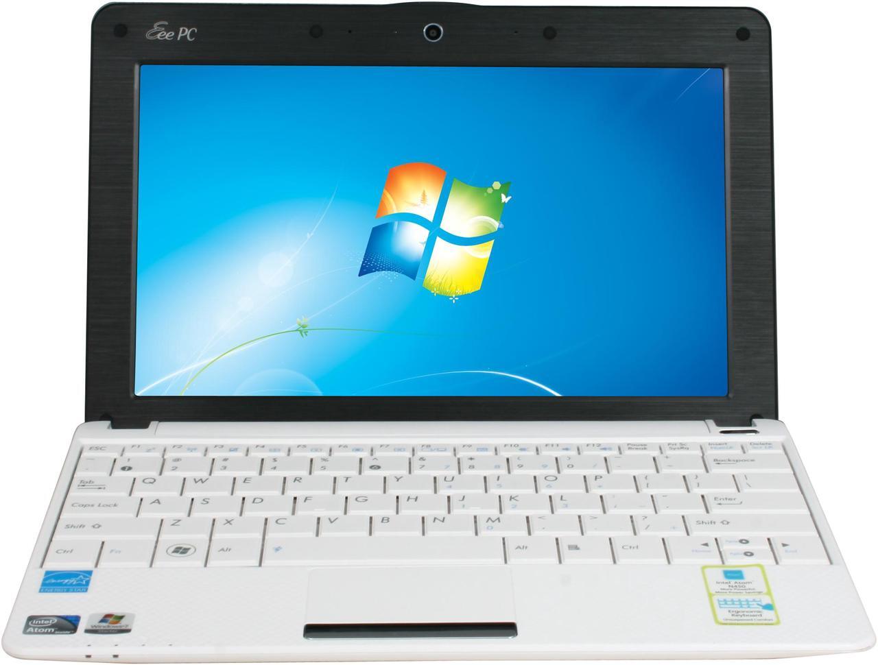 Alt view image 5 of 8 - ASUS Eee PC 1001PX-EU27-WT White Intel Atom N450(1.66 GHz) 10.1" WSVGA 1GB Memory 250GB HDD Netbook