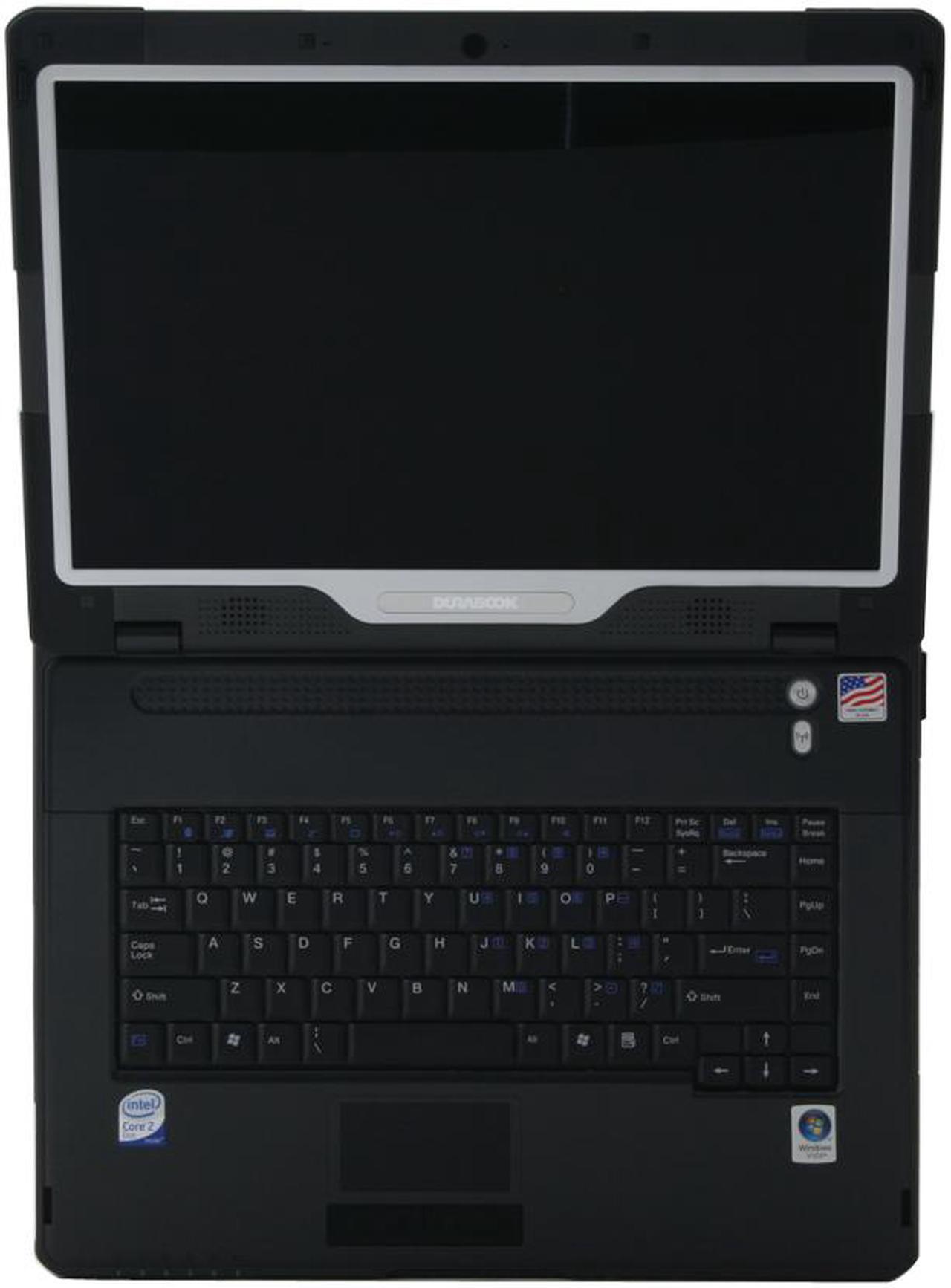 Alt view image 13 of 14 - DURABOOK Laptop Intel Core 2 Duo T7250 2GB Memory 120GB HDD Intel GMA X3100 15.4" Windows Vista Business D15RS