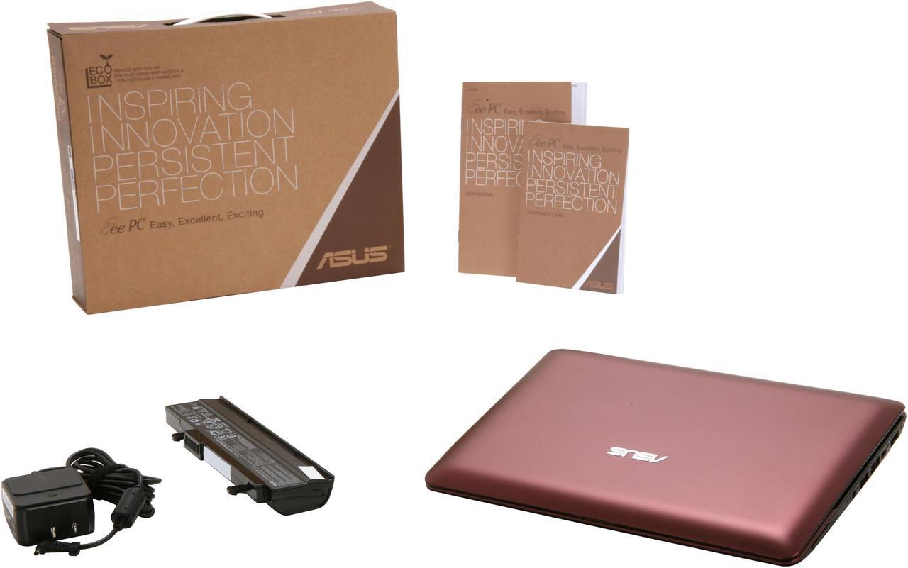 Alt view image 8 of 8 - ASUS Eee PC 1015PX-MU17-RD Red Intel Atom N570(1.66GHz) Dual Core 10.1" WSVGA 1GB Memory 250GB HDD Netbook