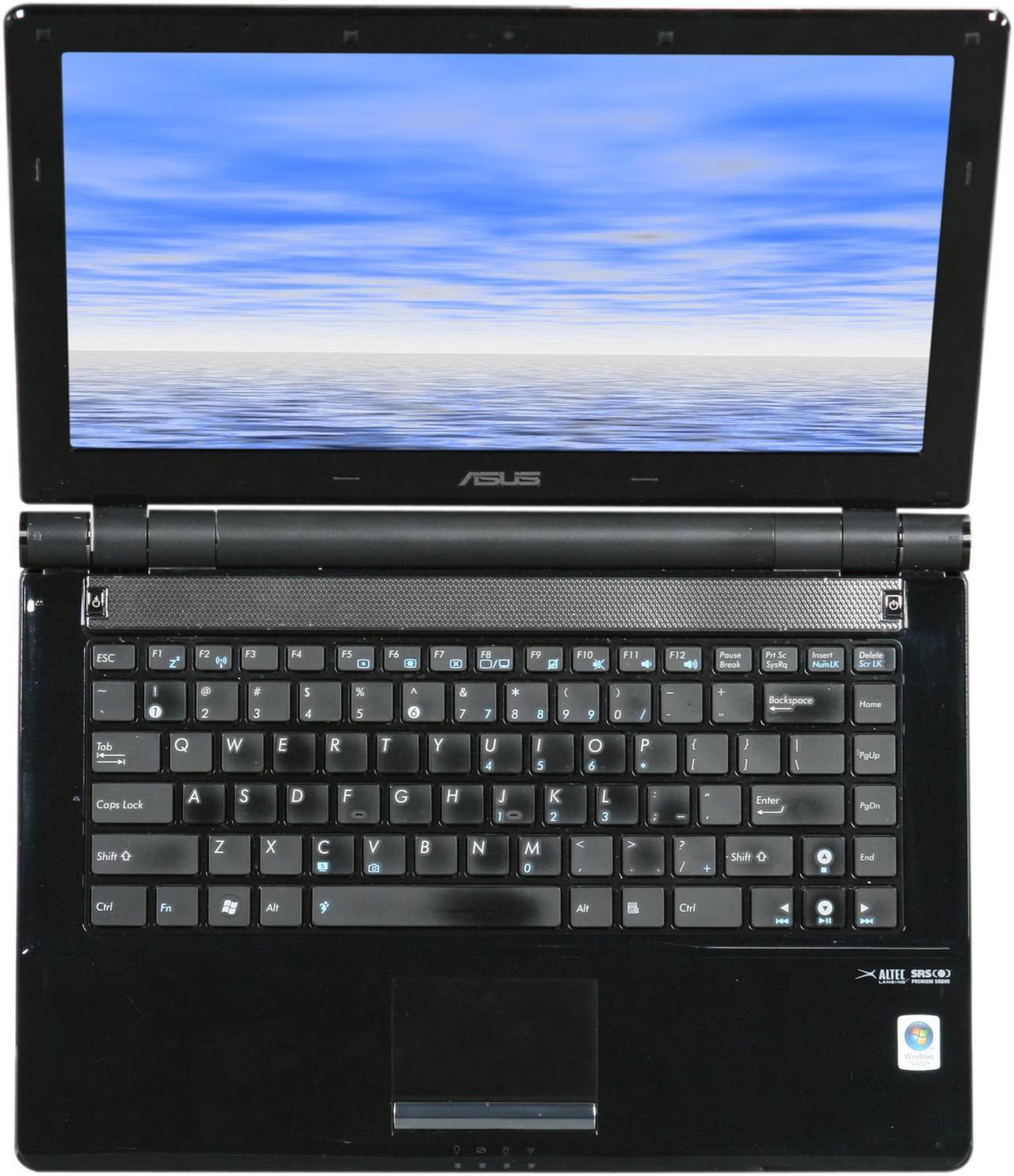 Alt view image 6 of 8 - ASUS Laptop Intel Core 2 Duo T6500 4GB Memory 320GB HDD Intel GMA 4500MHD 14.0" Windows Vista Home Premium U81A-RX05