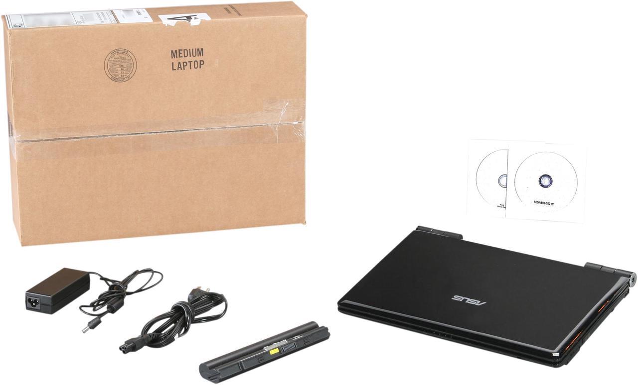 Alt view image 8 of 8 - ASUS Laptop Intel Core 2 Duo T6500 4GB Memory 320GB HDD Intel GMA 4500MHD 14.0" Windows Vista Home Premium U81A-RX05
