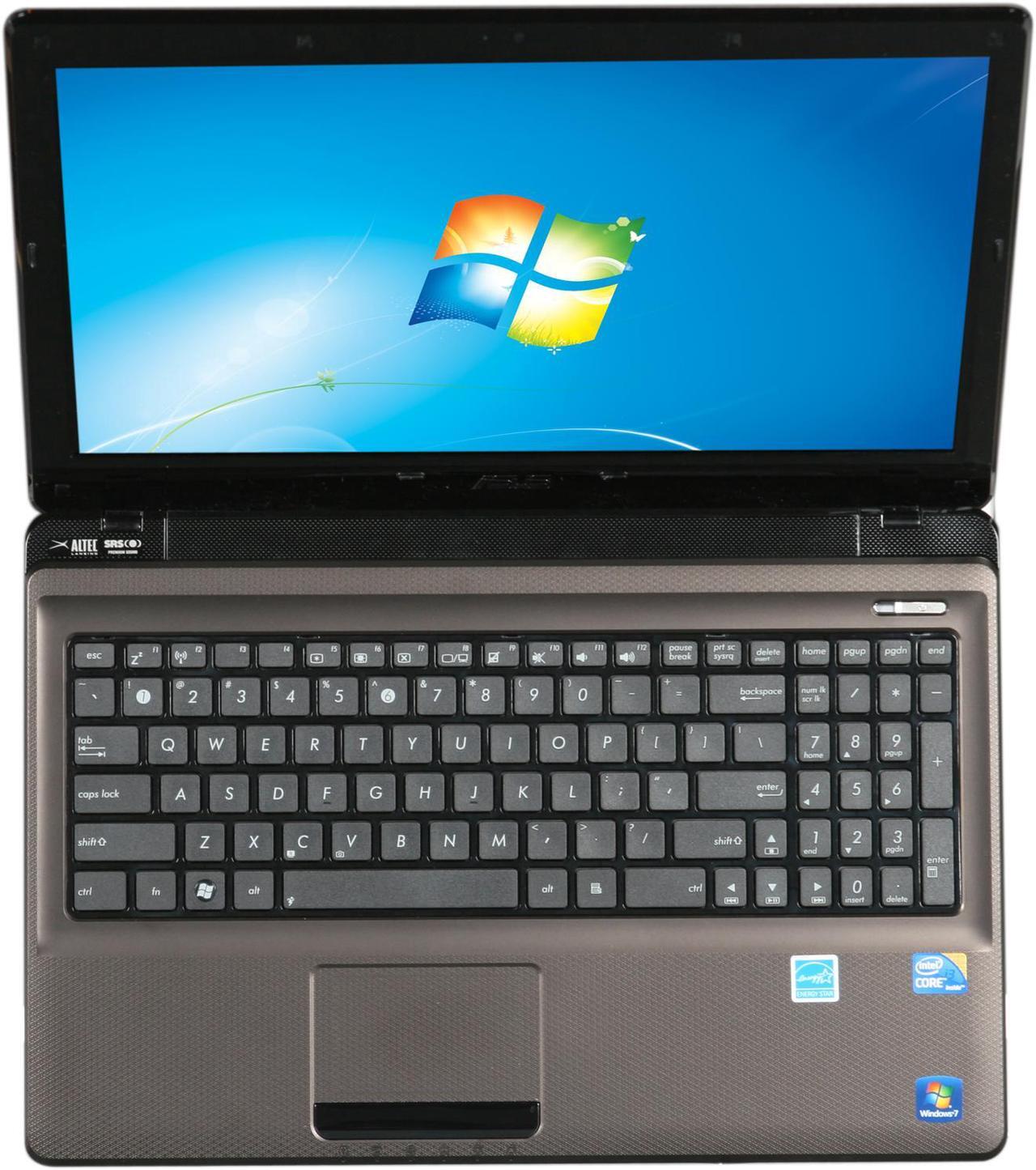 Alt view image 6 of 8 - ASUS Laptop K52 Series Intel Core i3-370M 4GB Memory 500GB HDD Intel HD Graphics 15.6" Windows 7 Home Premium 64-bit K52F-BBR9