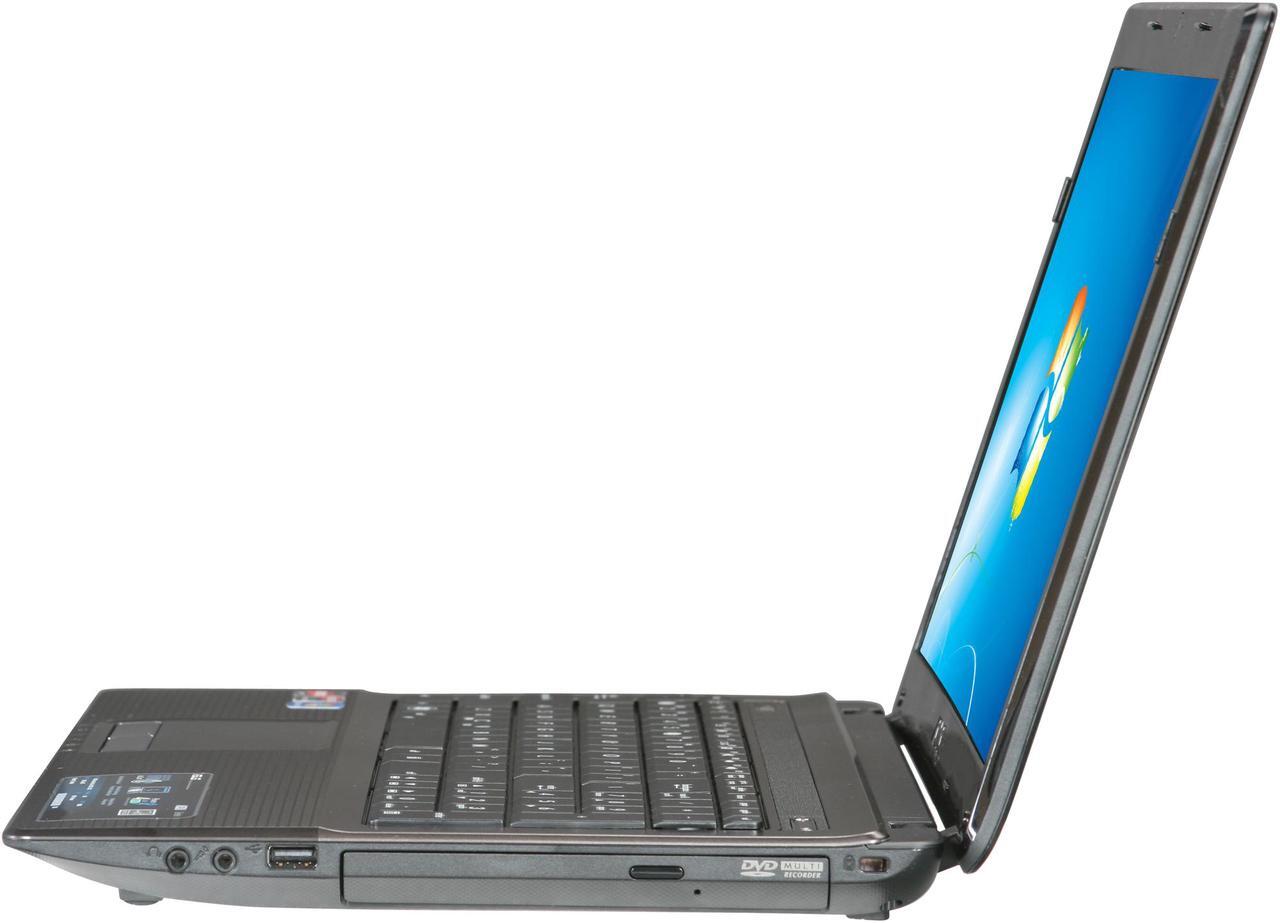Alt view image 2 of 8 - ASUS Laptop A53 Series AMD E-350 4GB Memory 500GB HDD AMD Radeon HD 6310 15.6" Windows 7 Home Premium 64-bit A53U-XE2
