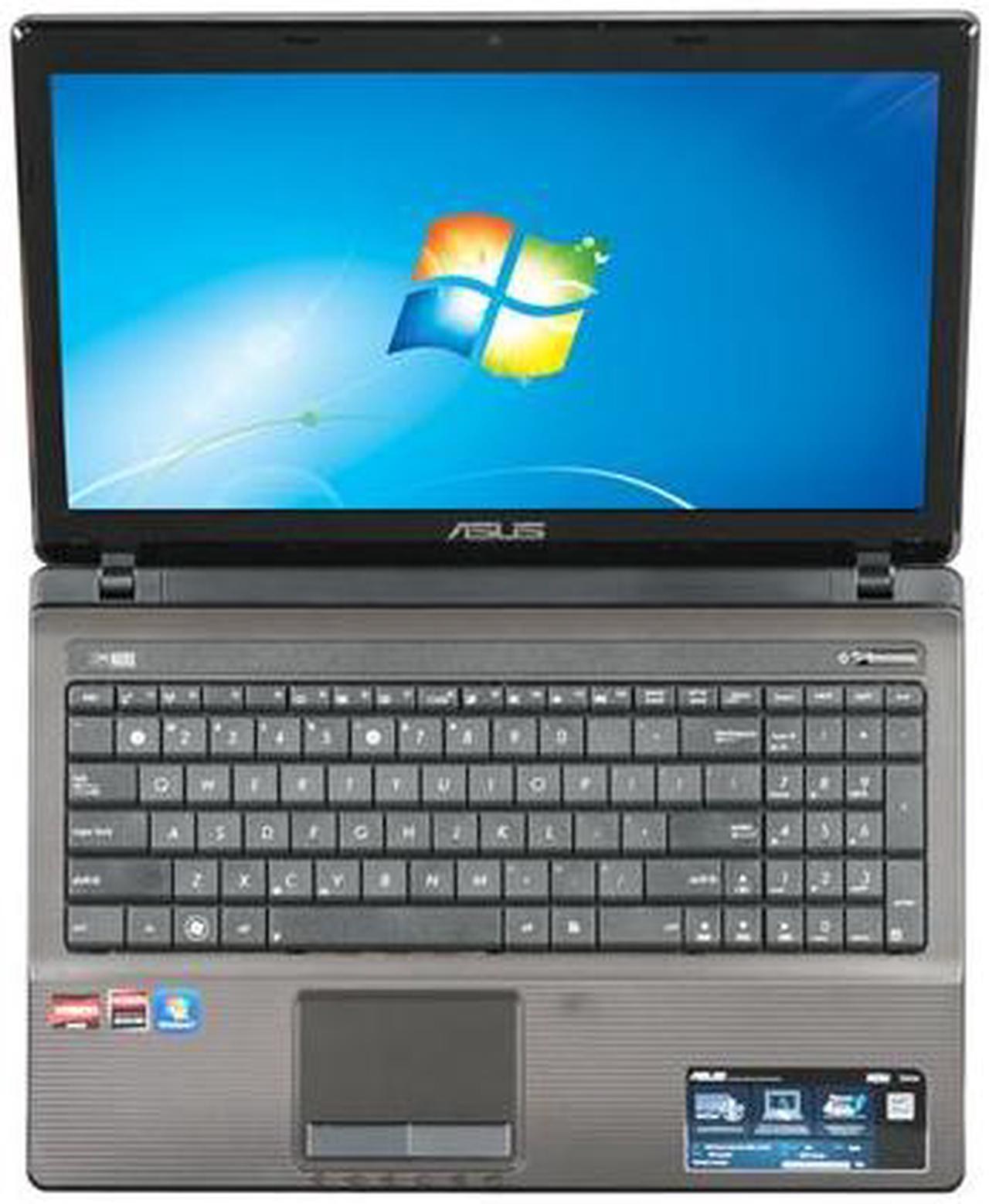 Alt view image 6 of 8 - ASUS Laptop A53 Series AMD E-350 4GB Memory 500GB HDD AMD Radeon HD 6310 15.6" Windows 7 Home Premium 64-bit A53U-XE2