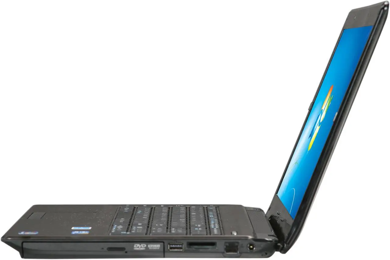 Alt view image 2 of 8 - ASUS Laptop K52 Series Intel Core i3-370M 4GB Memory 640GB HDD Intel HD Graphics 15.6" Windows 7 Home Premium 64-bit K52F-RBR9