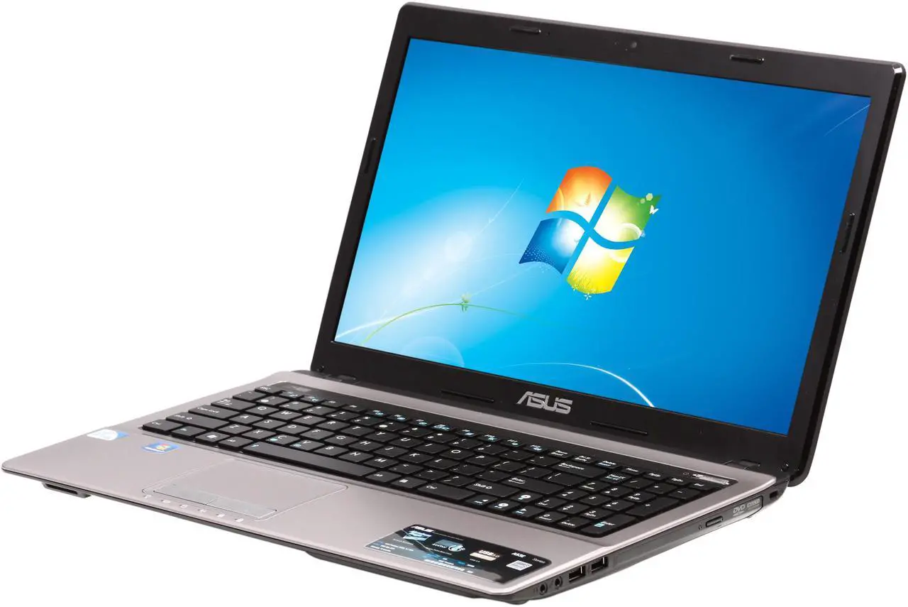 Main image of ASUS Laptop Intel Pentium B950 4GB Memory 320GB HDD Intel HD Graphics 15.6" Windows 7 Home Premium 64-Bit A53E-EH91