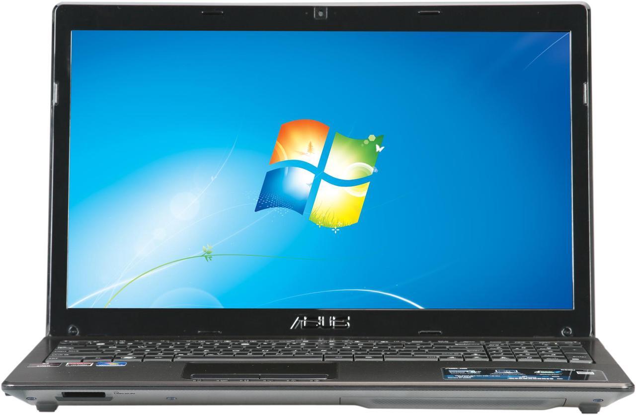 Alt view image 5 of 8 - ASUS Laptop AMD E-450 4GB Memory 500GB HDD AMD Radeon HD 6320 15.6" Windows 7 Home Premium 64-Bit K53U-DH21