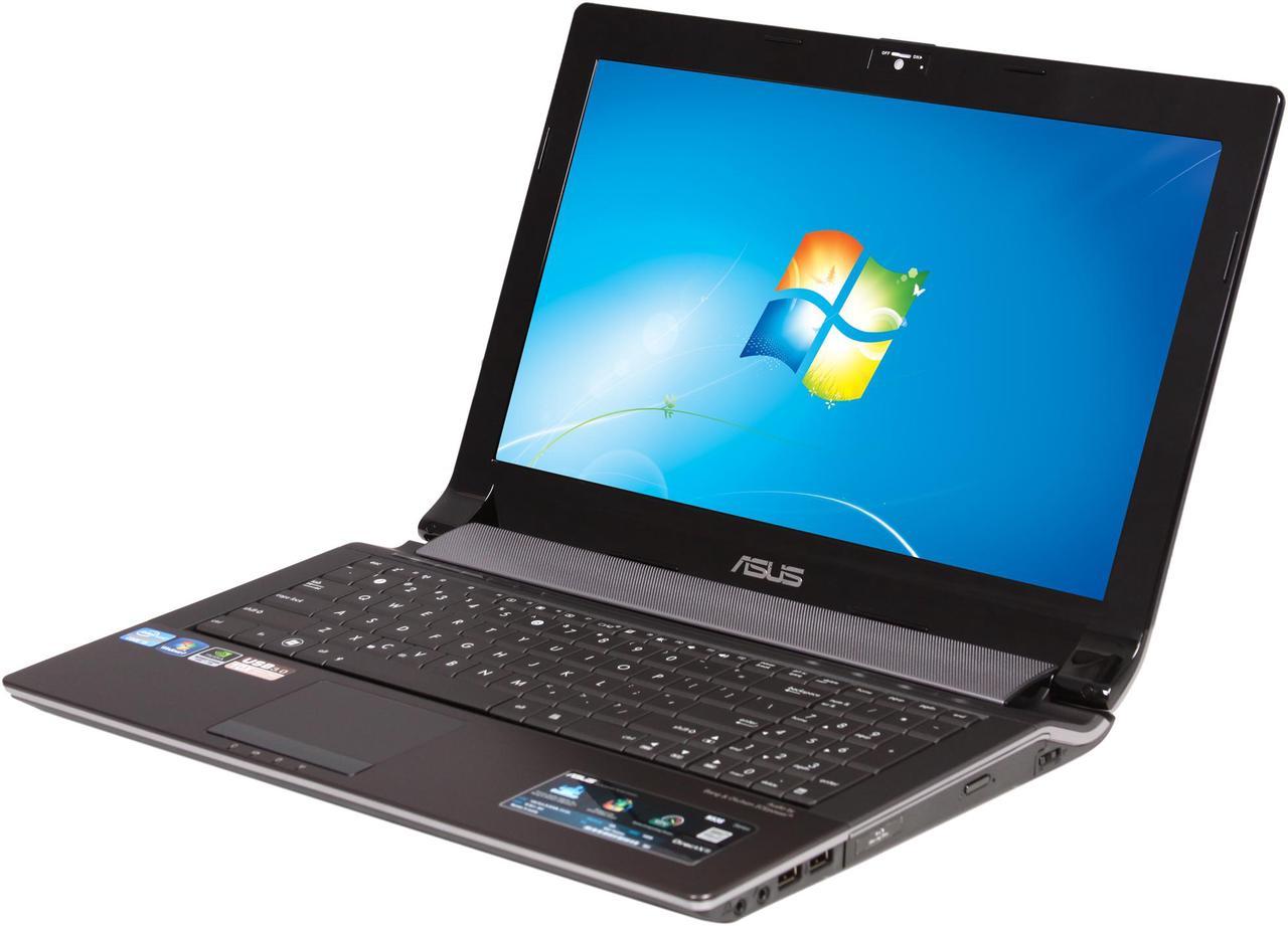 ASUS Laptop Intel Core i5-2430M 6GB Memory 640GB HDD NVIDIA GeForce GT 540M 15.6" Windows 7 Home Premium 64-Bit N53SV-DH51