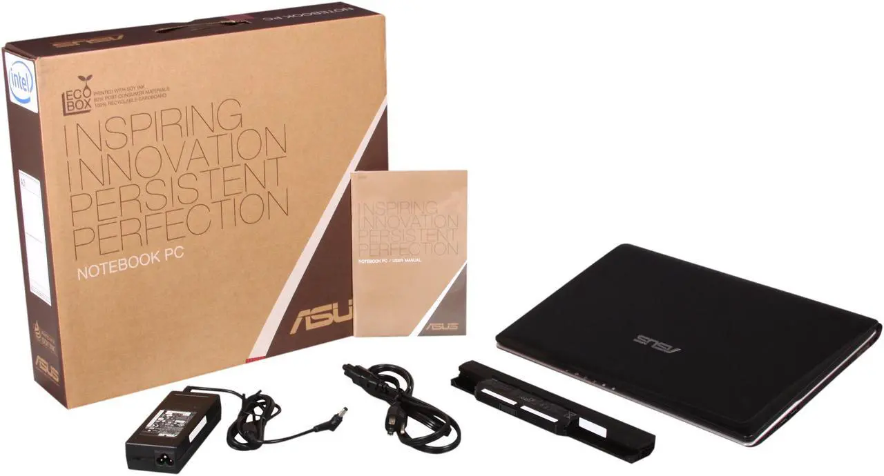 ASUS Laptop Intel Core i7-2670QM 6GB Memory 500GB HDD Intel HD Graphics ...