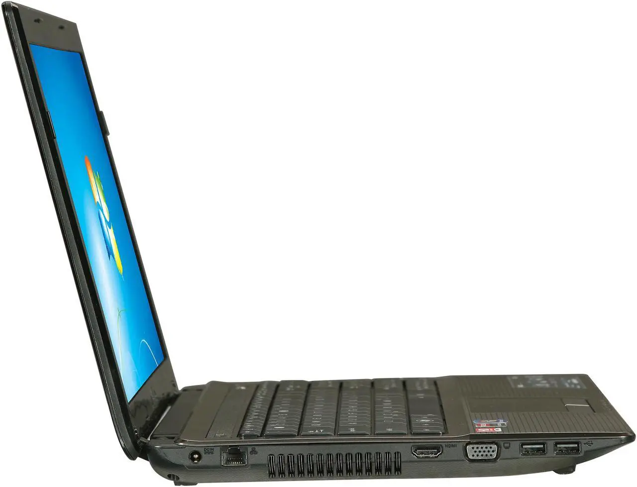 Alt view image 4 of 8 - ASUS Laptop X53 Series AMD C-50 3GB Memory 320GB HDD AMD Radeon HD 6250 15.6" Windows 7 Home Premium 64-Bit X53U-XR1