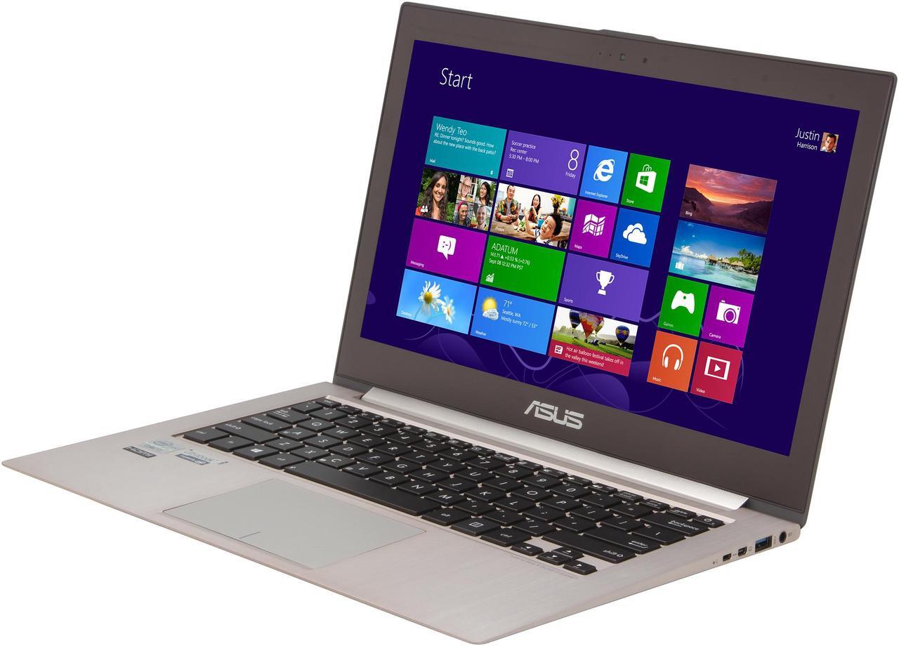 Main image of ASUS Zenbook Prime UX31A-DH71 Ultrabook Intel Core i7 3517U (1.9GHz) 4GB 256GB SSD 13.3" FHD IPS Display Silver Aluminum