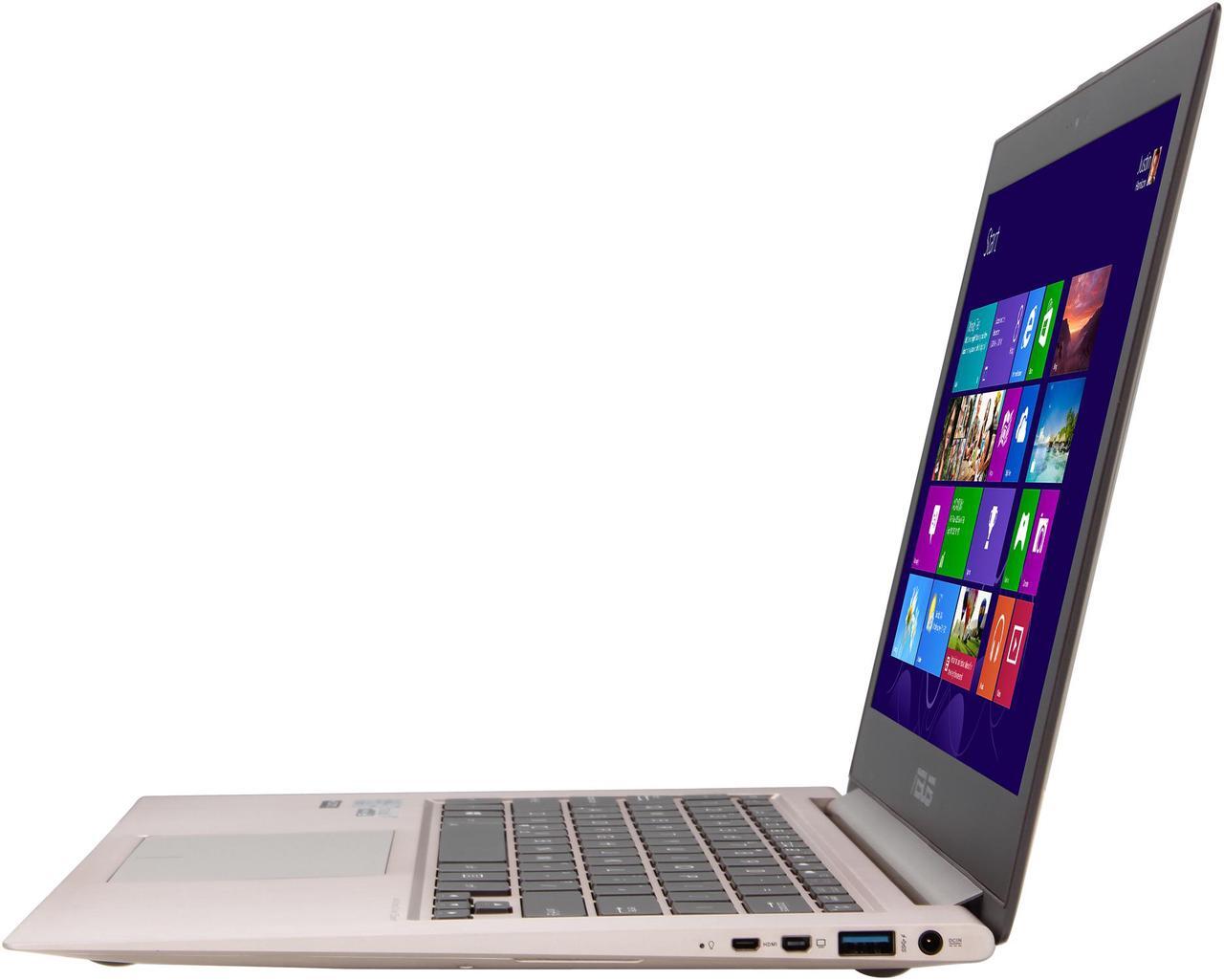 Alt view image 2 of 8 - ASUS Zenbook Prime UX31A-DH71 Ultrabook Intel Core i7 3517U (1.9GHz) 4GB 256GB SSD 13.3" FHD IPS Display Silver Aluminum