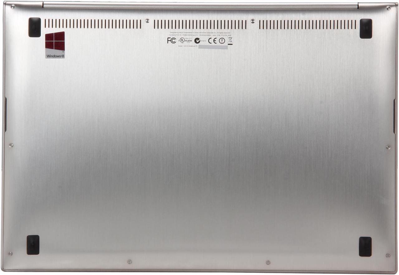 Alt view image 7 of 8 - ASUS Zenbook Prime UX31A-DH71 Ultrabook Intel Core i7 3517U (1.9GHz) 4GB 256GB SSD 13.3" FHD IPS Display Silver Aluminum