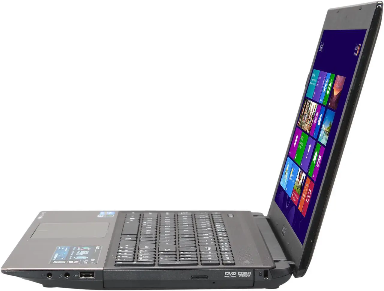 Alt view image 2 of 8 - ASUS Laptop Intel Core i5-3230M 6GB Memory 500GB HDD NVIDIA GeForce GT 610M 15.6" Windows 8 64-Bit A55VD-NS51
