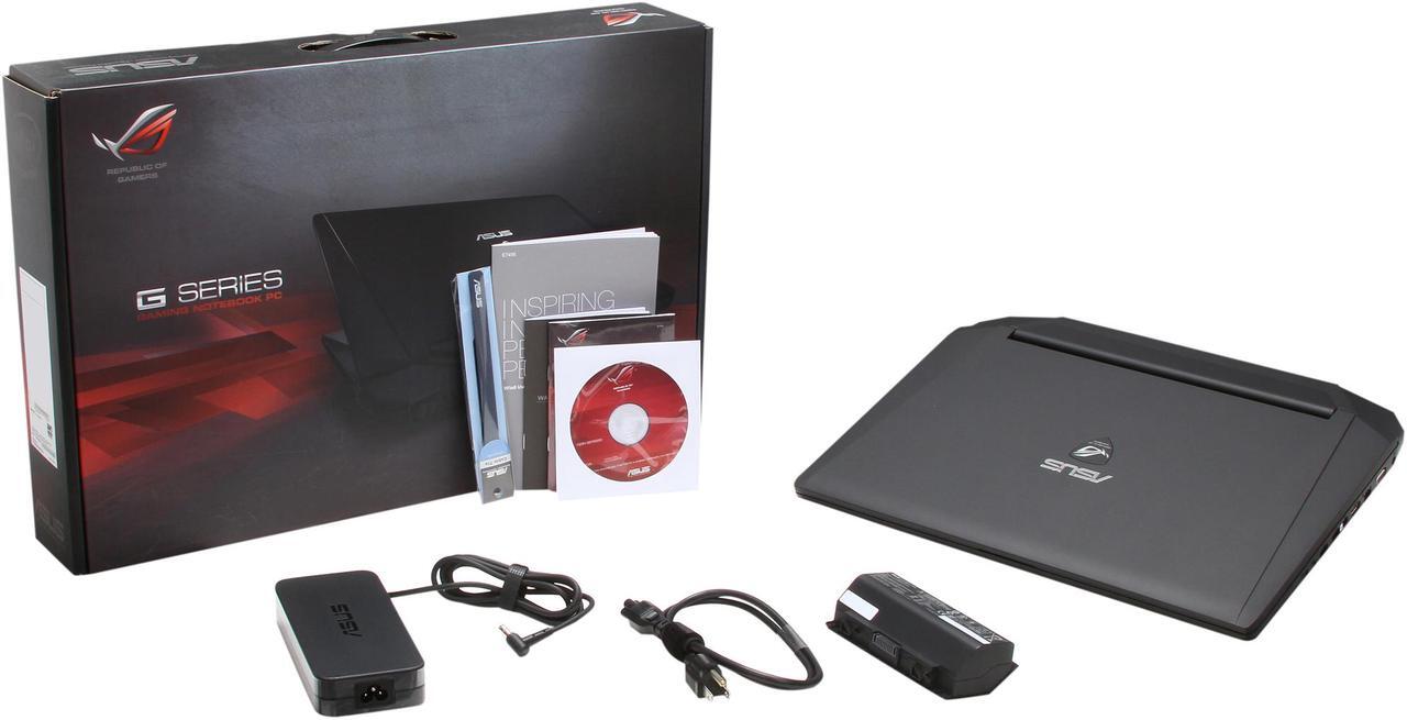 Alt view image 8 of 8 - ASUS ROG G750 Series G750JW-DB71 Laptop Intel Core i7 4700HQ (2.40GHz) 12GB Memory 1TB HDD NVIDIA GeForce GTX 765M 2GB GDDR5 17.3" Windows 8 64-Bit