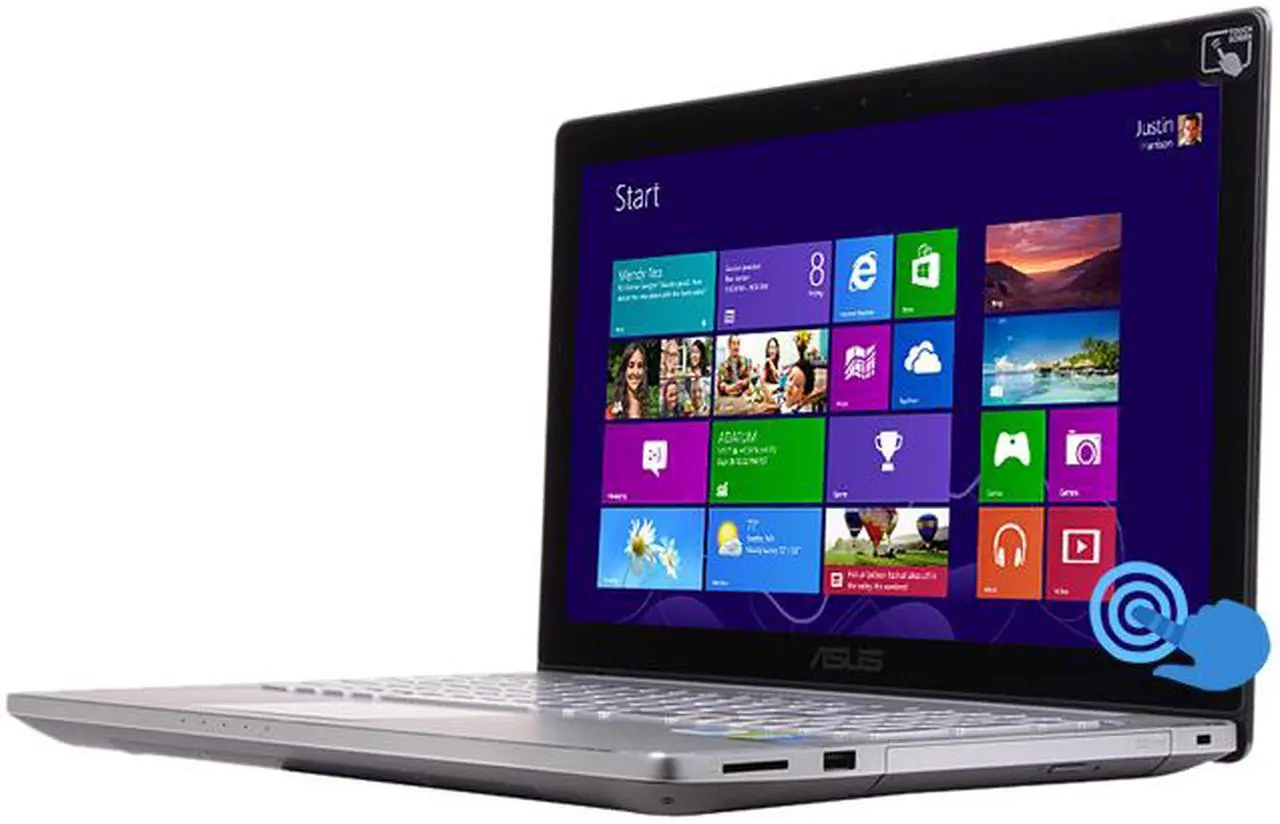 ASUS N550JVDB72T Gaming Laptop Intel Core i74700HQ 2.4GHz 15.6