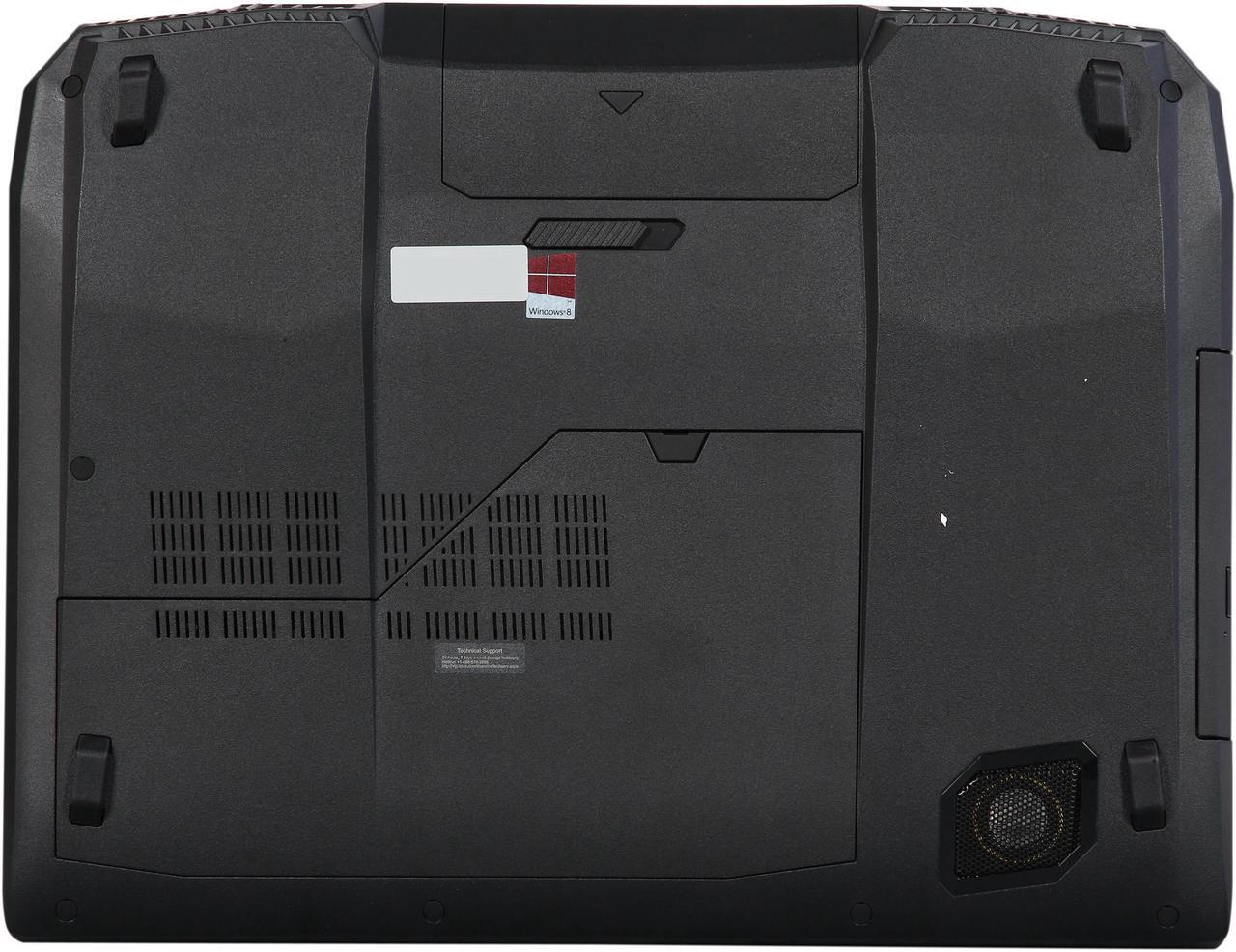 Alt view image 8 of 8 - ASUS ROG G750JH 17.3" Gaming Laptop with Intel Core i7-4700HQ 2.40 Ghz (3.40Ghz Turbo), 24 GB DDR3 Memory, 1 TB HDD + 256 GB SSD, GeForce GTX 780M,Blu-Ray DVD Combo, HD Webcam, Bluetooth 4.0, Windows