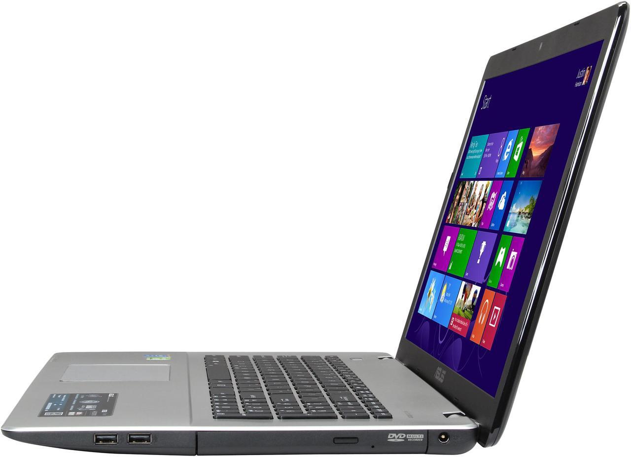 Alt view image 2 of 8 - ASUS Laptop Intel Core i7-4700HQ 8GB Memory 2TB HDD NVIDIA GeForce GT 740M 17.3" Windows 8 64-Bit X750JB-DB71